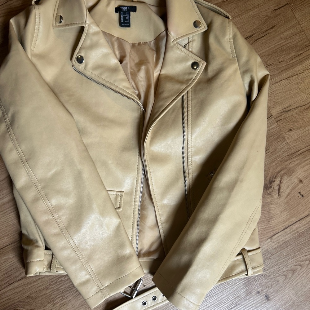 Forever 21 Tan Kids Jean Jacket